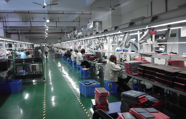 SHENZHEN YUCHIP LIGHTING CO., LTD fabrikant productielijn