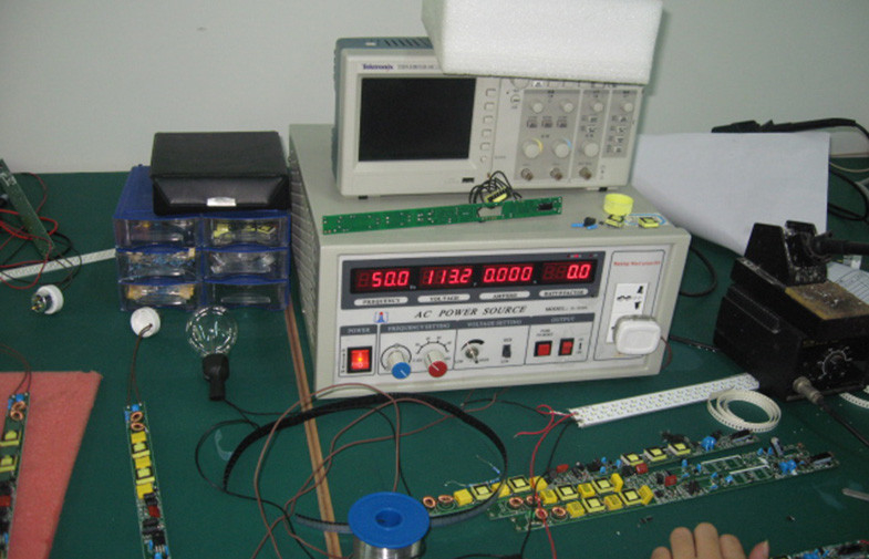SHENZHEN YUCHIP LIGHTING CO., LTD fabrikant productielijn