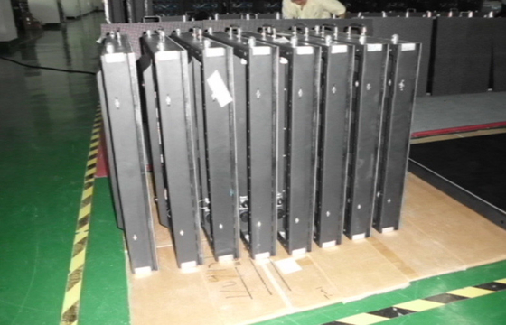 Steel and Aluminum PH4 Indoor Rental LED Screens , Stadium Led Display