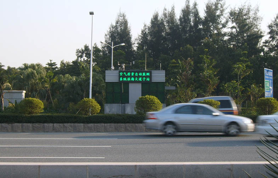 Outdoor IP65 LED Scrolling Message Board Signs , Dual Color Led Display