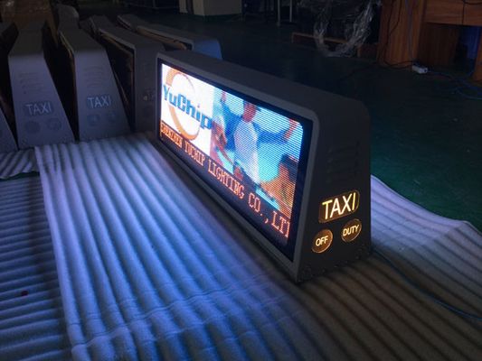 P5 IP65 Waterproof Taxi Led Sign Led Car Sign For Taxi Top Advertising